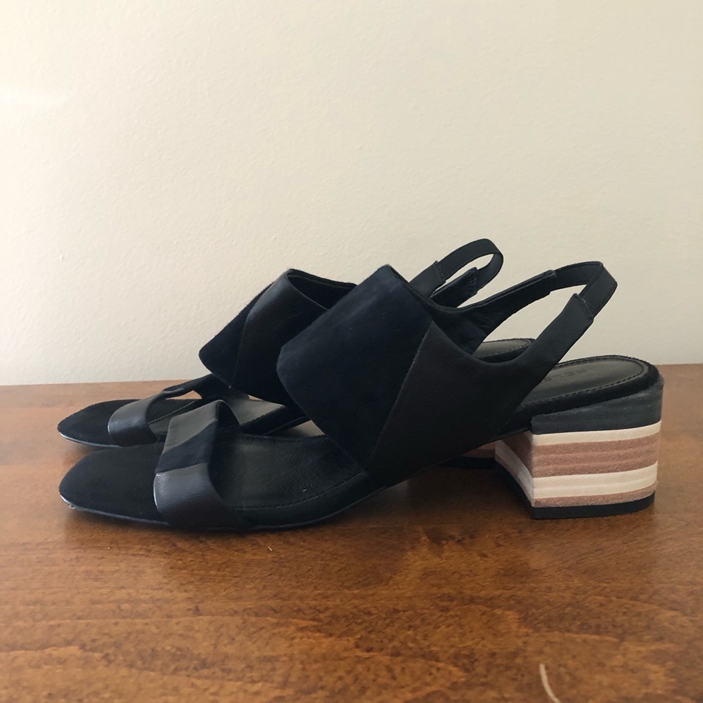 Kelsi Dagger Brooklyn Black Sandals, Size 9